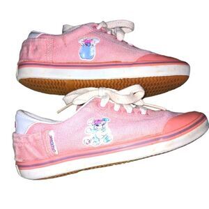 Popples vintage pink tennis shoes size 10‎